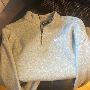 womens nike oversized 1/4 zip